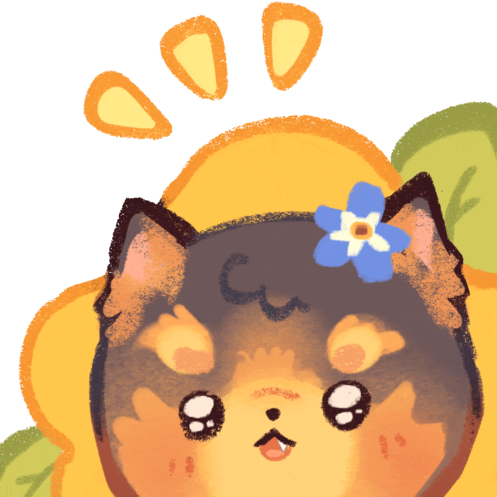 Flower Paco Bark Emote