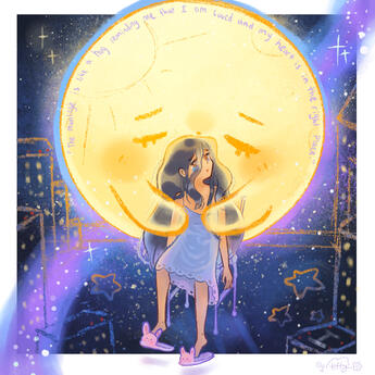 Full Body Character + Background